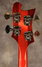 Rickenbacker 4001/4 C64, Fireglo: Headstock - Rear