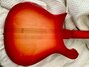 Rickenbacker 620/6 Mod, Fireglo: Body - Rear