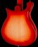 Sep 2023 Rickenbacker 660/12 , Fireglo: Body - Rear