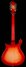Rickenbacker 660/12 , Fireglo: Full Instrument - Rear