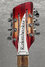Aug 2023 Rickenbacker 360/12 , Fireglo: Headstock