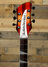 Oct 2023 Rickenbacker 360/6 , Fireglo: Headstock
