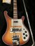 Rickenbacker 4003/4 CB Checkered Binding, Satin Autumnglo: Body - Front