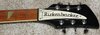 Oct 1995 Rickenbacker 360/6 , Jetglo: Headstock