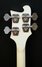 Rickenbacker 4001/4 BT, White: Headstock - Rear