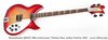 Rickenbacker 4005/4 XC 90th Anniversary, Amber Fireglo: Full Instrument - Front