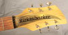 Rickenbacker 400/6 Combo, Black: Headstock
