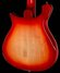 Rickenbacker 620/6 , Fireglo: Body - Rear
