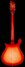 Rickenbacker 620/6 , Fireglo: Full Instrument - Rear