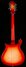 Rickenbacker 660/12 , Fireglo: Full Instrument - Rear