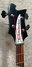 Jan 2015 Rickenbacker 4003/4 , Jetglo: Headstock