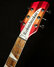 Oct 2023 Rickenbacker 360/6 , Fireglo: Headstock
