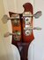 Rickenbacker 4001/4 Mod, Walnut Burst: Headstock - Rear