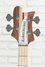 Jan 2024 Rickenbacker 4003/4 , Natural Walnut: Headstock