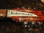 May 1986 Rickenbacker 330/12 , Fireglo: Headstock
