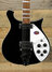 Rickenbacker 620/6 , Jetglo: Body - Front