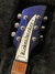Jun 2011 Rickenbacker 620/6 , Midnightblue: Headstock