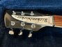 Oct 1990 Rickenbacker 350/6 SH, Jetglo: Headstock