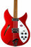 Rickenbacker 330/12 21 frets, Ruby: Body - Front