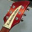 Jun 1995 Rickenbacker 610/6 , Fireglo: Headstock