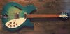 Rickenbacker 330/6 Refin, Aquaglo: Full Instrument - Front
