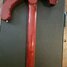 Rickenbacker 480/6 Mod, Burgundy: Neck - Rear