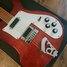 Rickenbacker 480/6 Mod, Burgundy: Close up - Free2