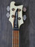Jan 1980 Rickenbacker 4001/4 BT, White: Headstock