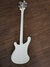 Rickenbacker 4001/4 BT, White: Full Instrument - Rear