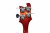 Rickenbacker 4003/4 Mod, Fireglo: Headstock - Rear