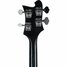Rickenbacker 4005/4 XC 90th Anniversary, Jetglo: Headstock - Rear