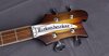 Apr 2022 Rickenbacker 4003/4 CB Checkered Binding, Satin Autumnglo: Headstock