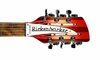 Aug 2023 Rickenbacker 360/12 , Fireglo: Headstock