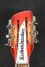 Feb 2024 Rickenbacker 1993/12 Plus, Fireglo: Headstock