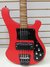 Rickenbacker 4003/4 BH BT, Red: Body - Front