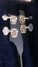 Rickenbacker 4001/4 BT, Jetglo: Headstock - Rear