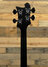 Rickenbacker 4003/4 S, Matte Black: Headstock - Rear
