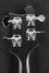 Rickenbacker 4003/4 S, Matte Black: Headstock - Rear