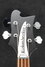 Mar 2024 Rickenbacker 4003/4 S, Matte Black: Headstock