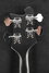 Rickenbacker 4003/4 S, Matte Black: Headstock - Rear