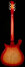 Rickenbacker 660/12 , Fireglo: Full Instrument - Rear