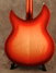 Rickenbacker 1997/6 f hole, Fireglo: Body - Rear