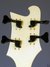 Rickenbacker 4003/4 BT, White: Headstock - Rear
