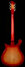 Rickenbacker 660/12 , Fireglo: Full Instrument - Rear