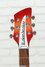 Jan 2024 Rickenbacker 620/6 , Fireglo: Headstock