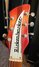 Feb 1968 Rickenbacker 340/6 , Fireglo: Headstock