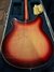 Rickenbacker 360/6 , Fireglo: Body - Rear