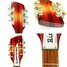Apr 1994 Rickenbacker 360/12 V64, Fireglo: Headstock