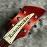 Jun 2002 Rickenbacker 620/6 , Fireglo: Headstock