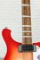 Rickenbacker 620/6 , Fireglo: Neck - Front